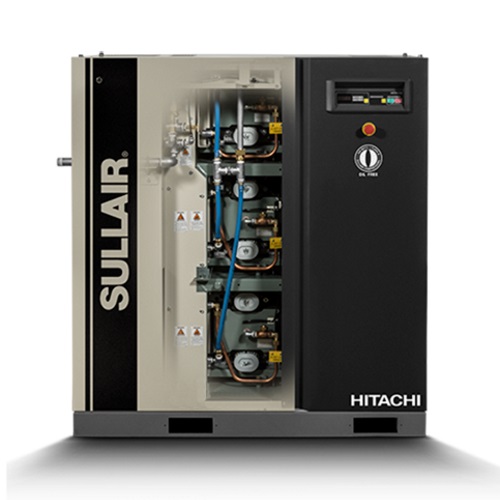 SI 3.7KW(5HP)HITACHI SIM PLEX OIL FREE 14.1SCFM - Compressors & Blowers